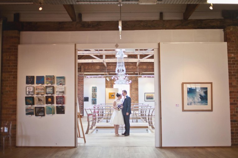 art gallery biscuit factory wedding -12