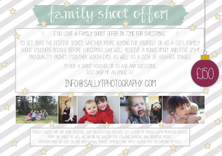family shoot offer